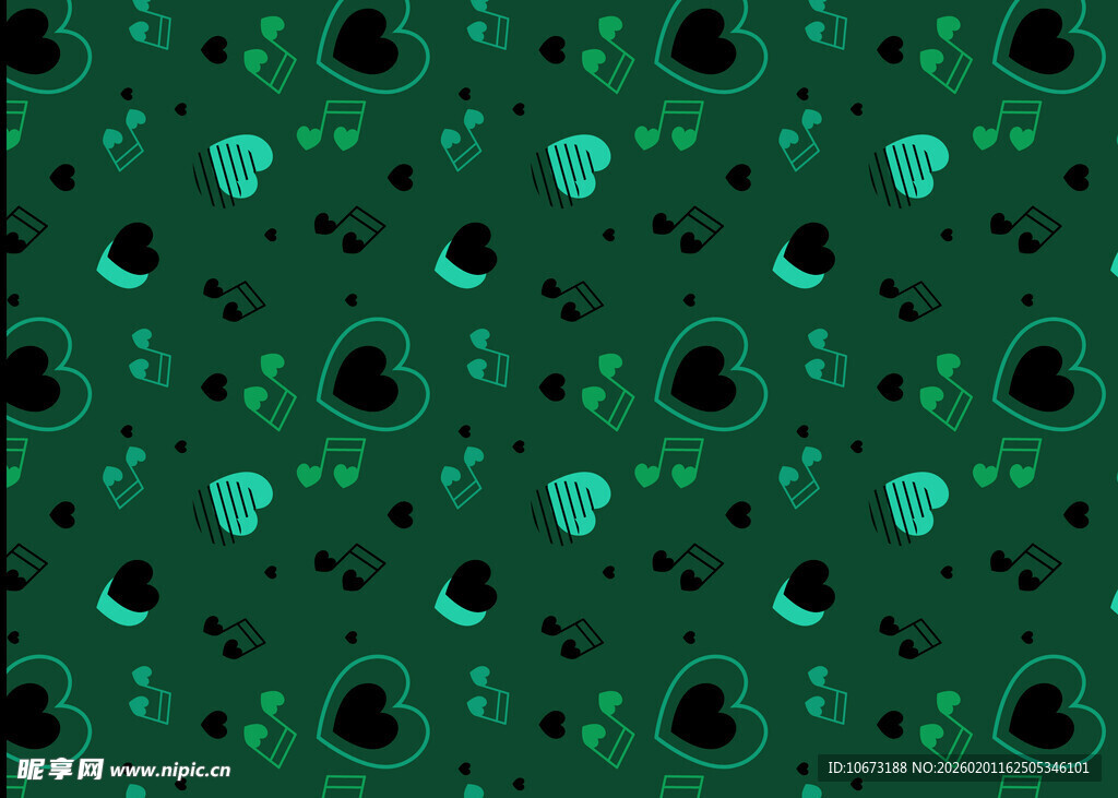 绿色波点抽象图案背景