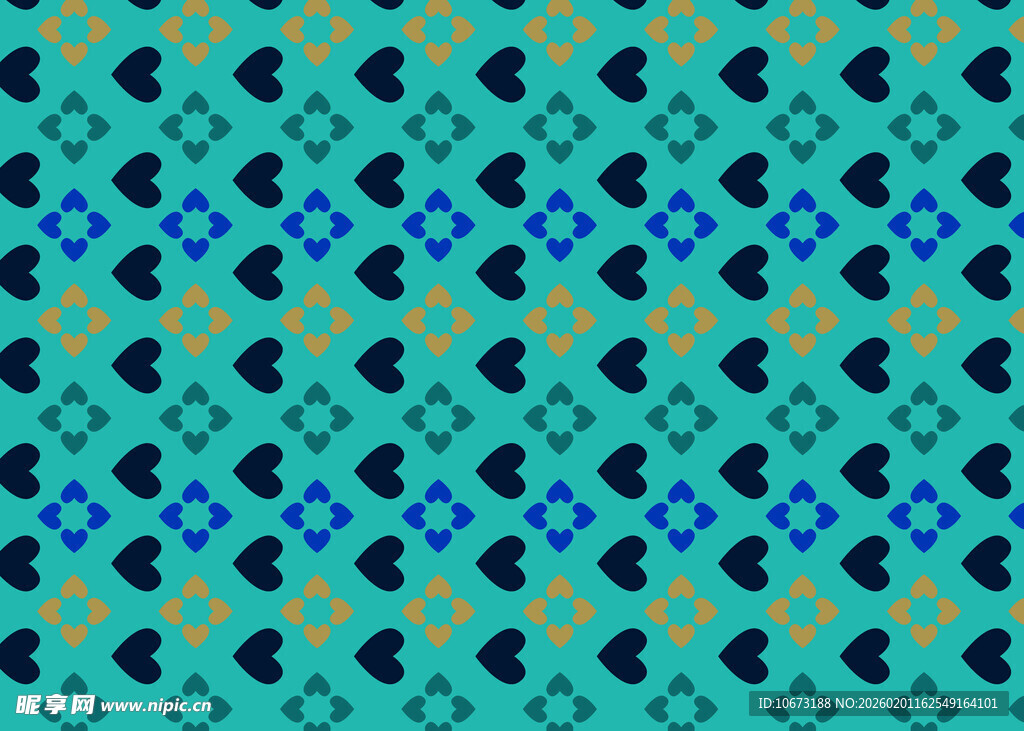 蓝绿几何图案背景纹理