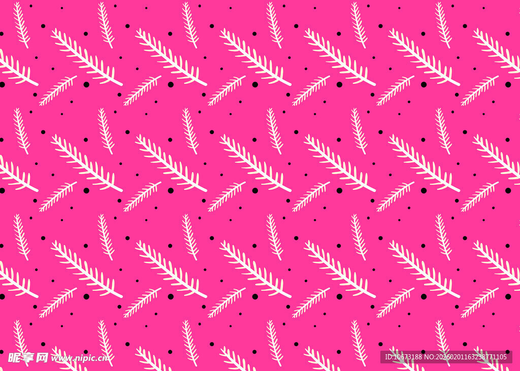 粉色背景上的刀具图案