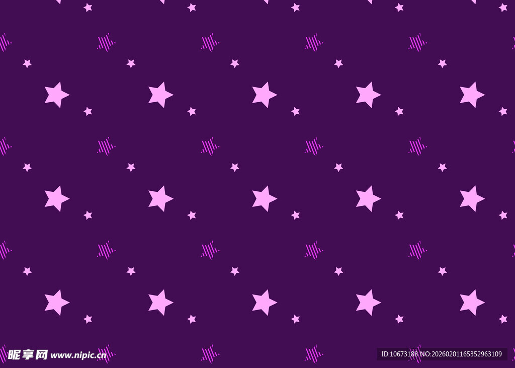 紫色星光背景图案