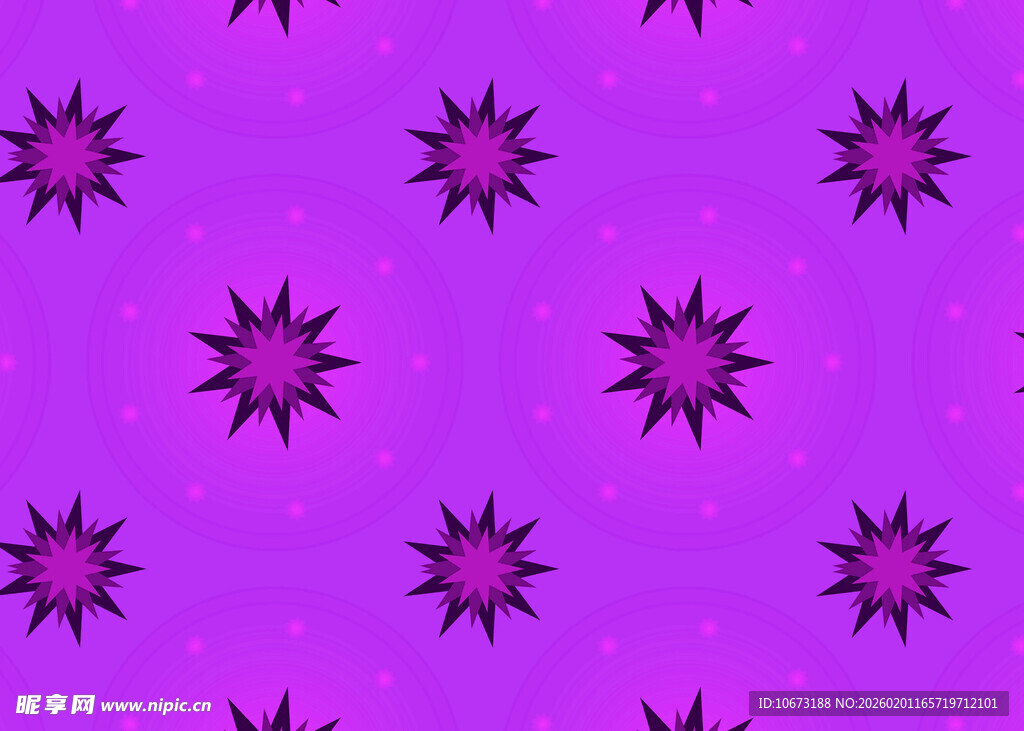 紫色星形图案背景纹理
