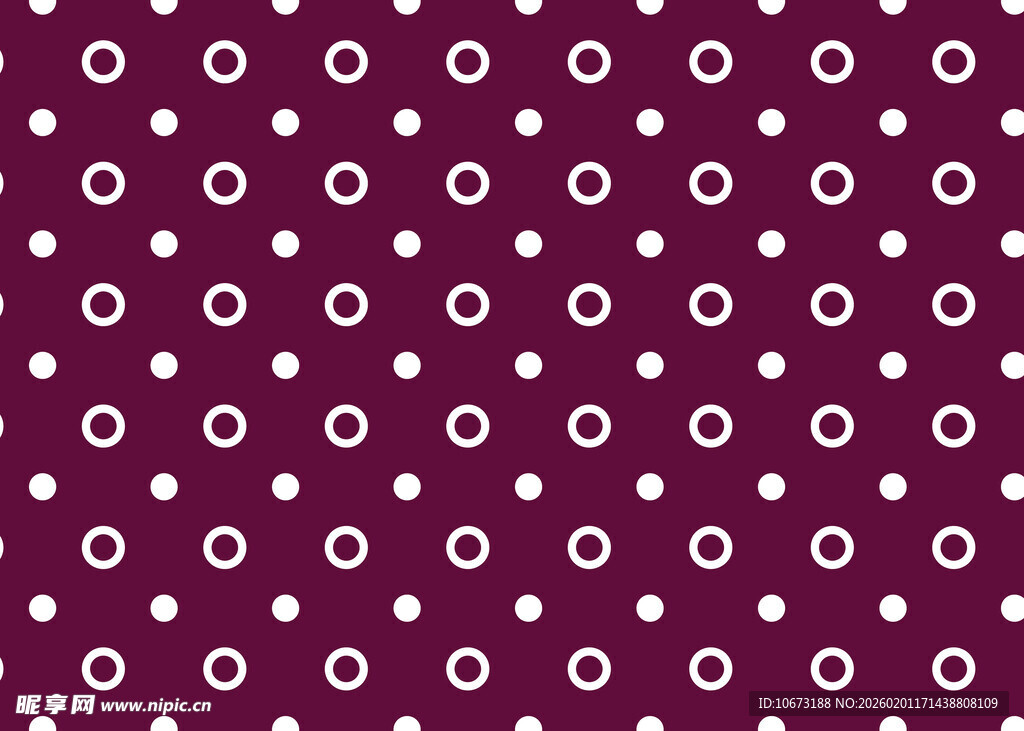 深紫色波点图案背景