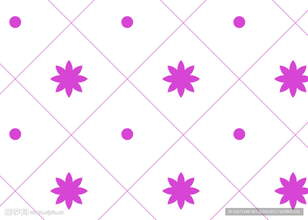 紫色星点几何图案背景