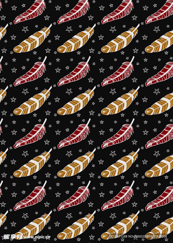 辣椒图案无缝背景设计