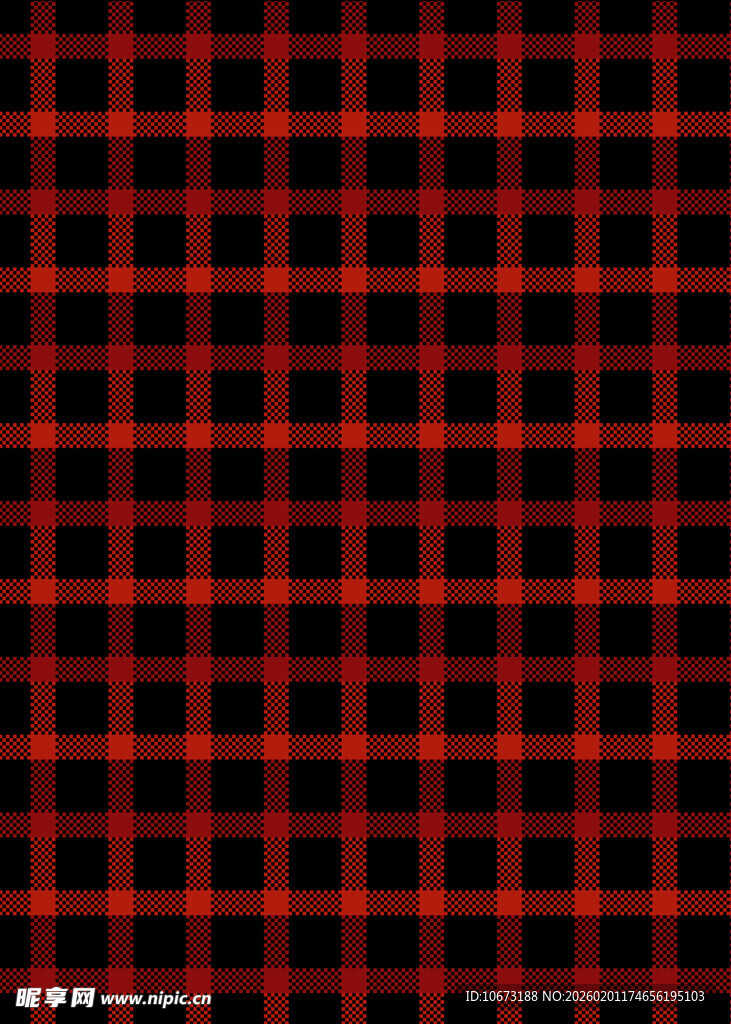 红黑格子图案背景