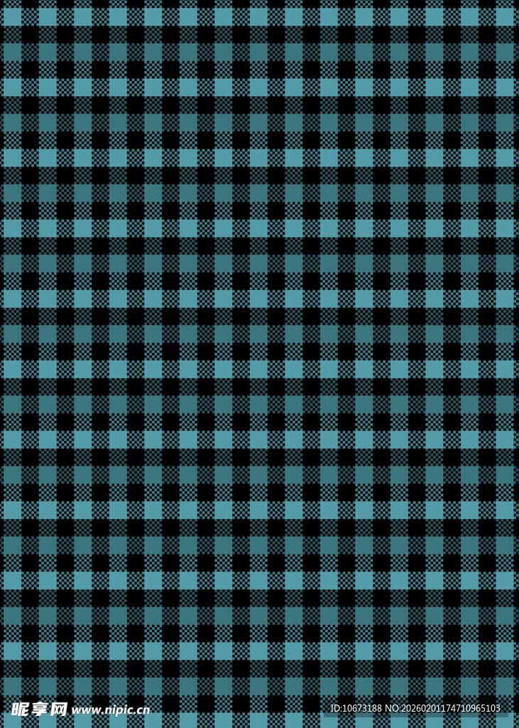 蓝黑格子纹理背景图