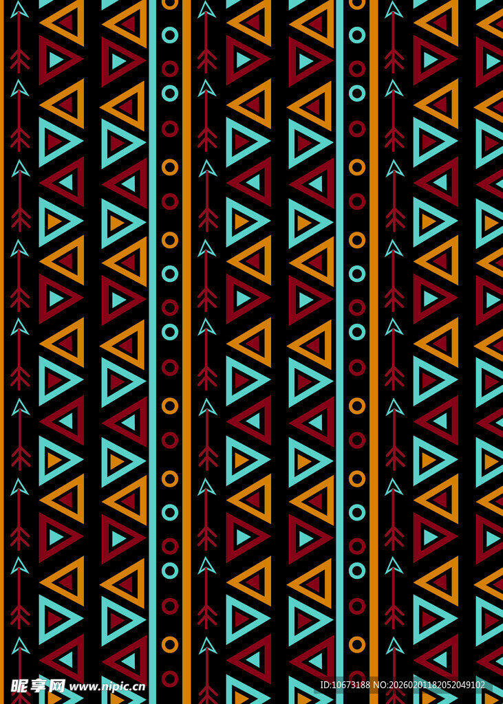 几何图案民族风装饰纹理