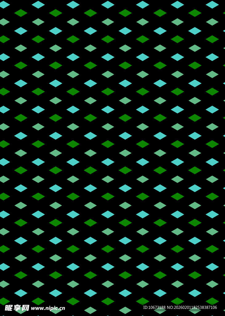 黑色背景上的多彩点状图案