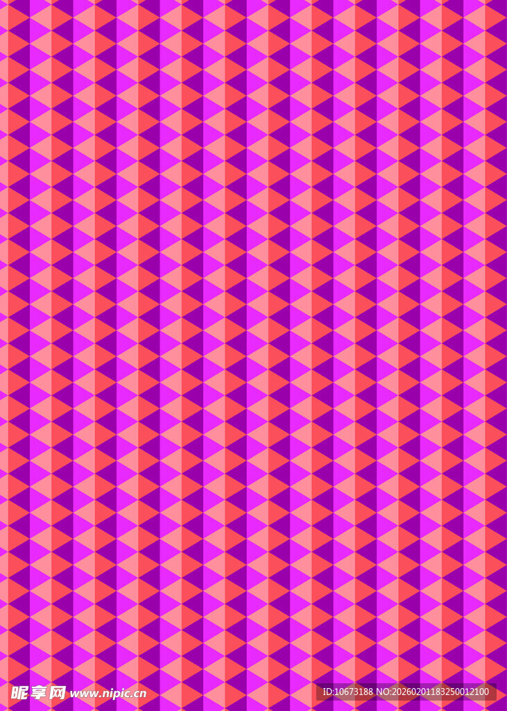 粉色格子图案背景