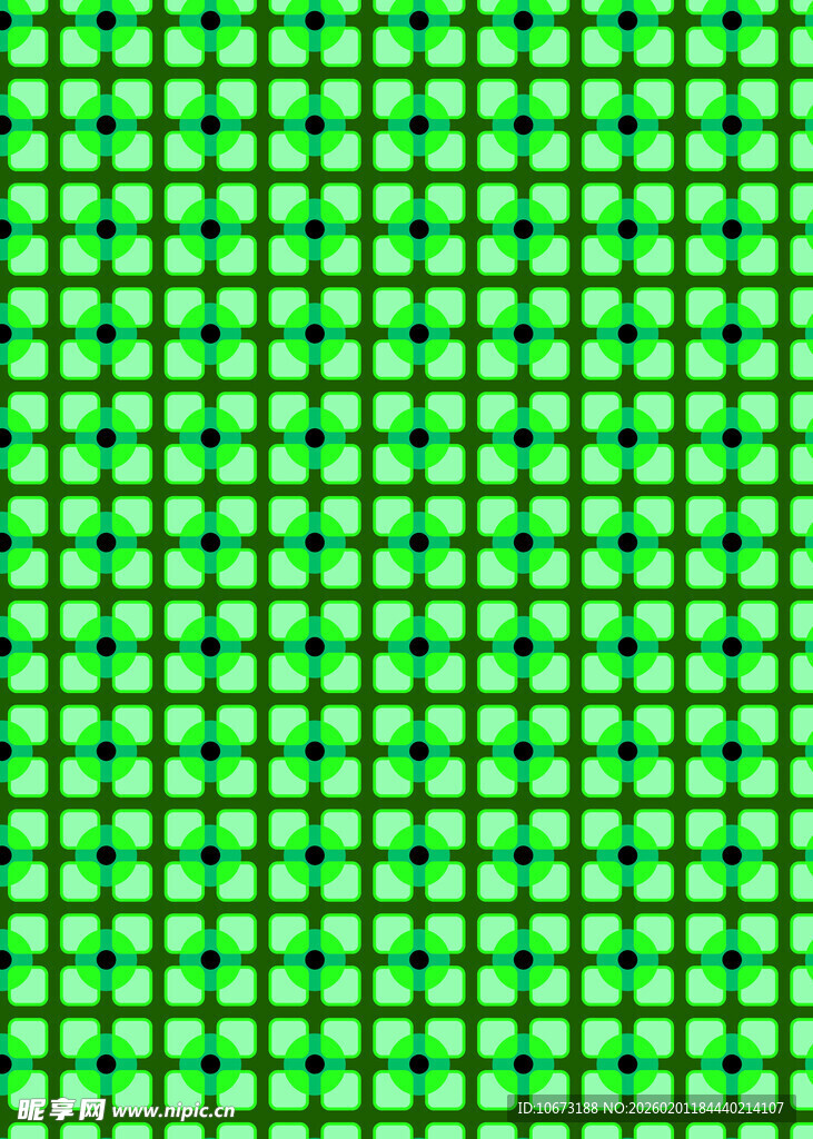 绿色网格纹理背景图