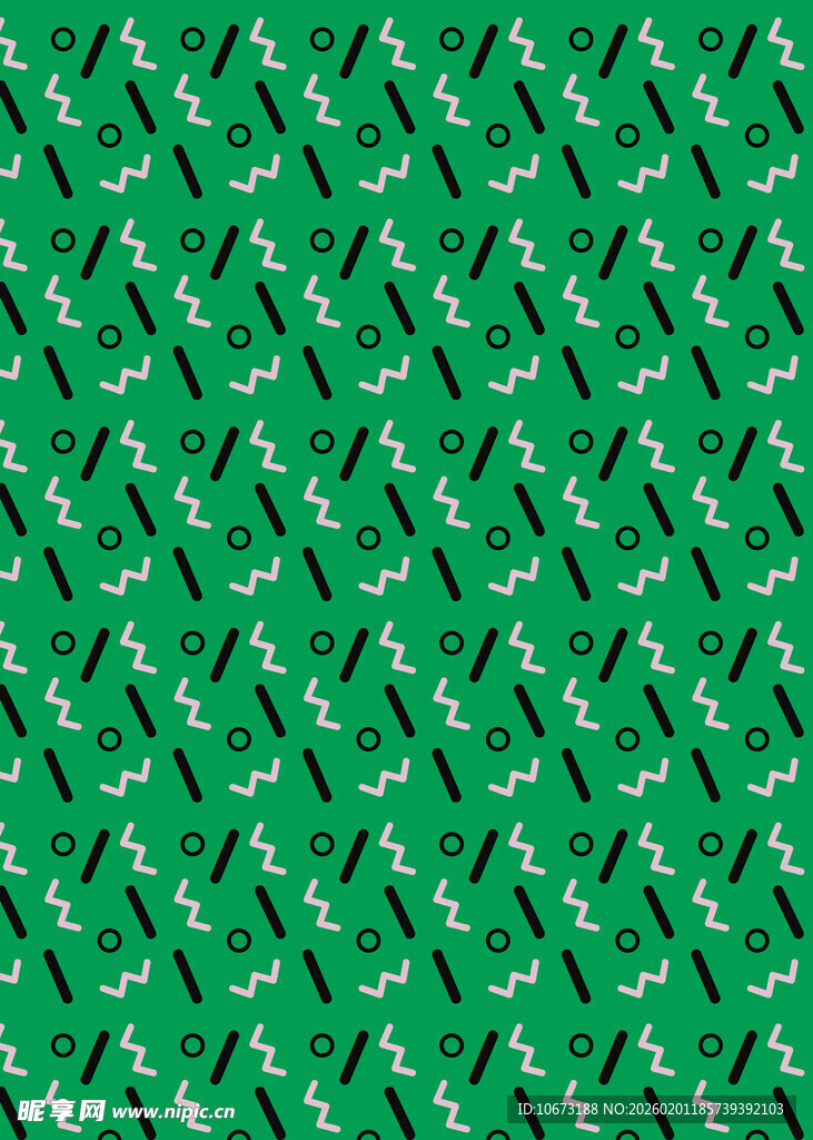 绿色几何图案纹理背景