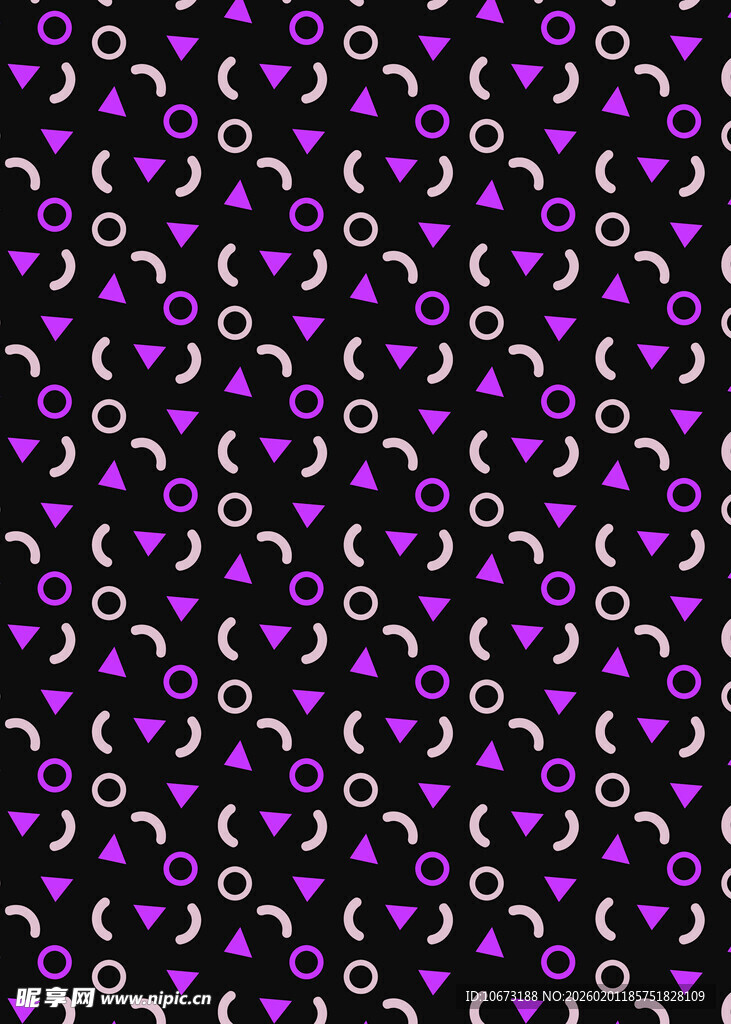 紫色圆环图案背景纹理