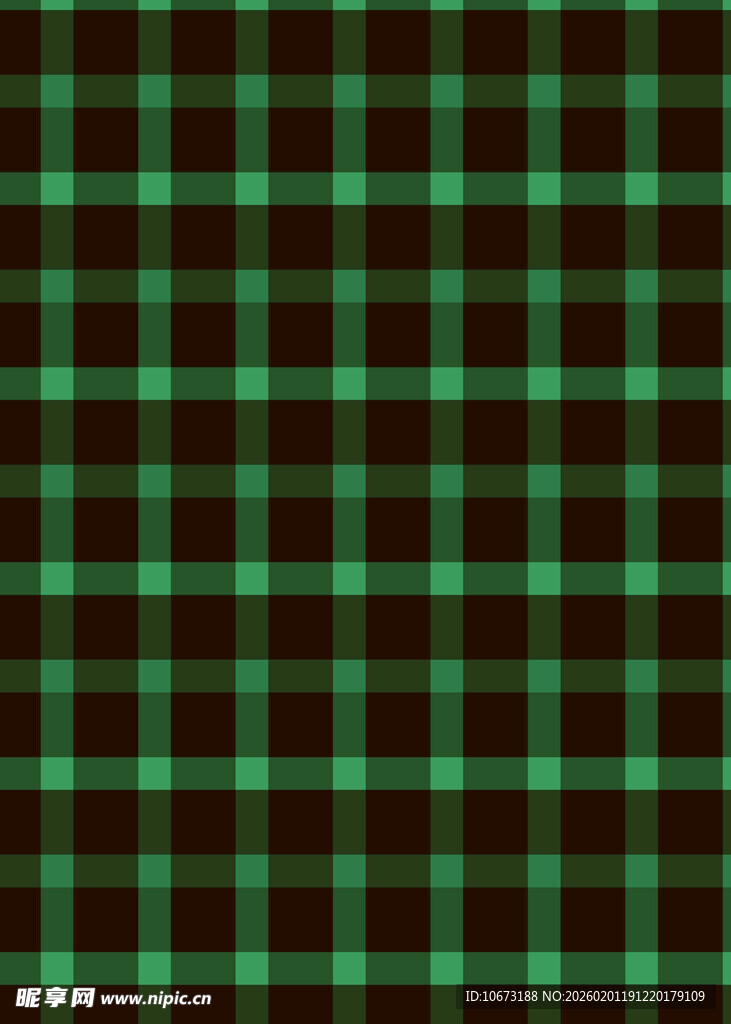 绿棕格子图案背景