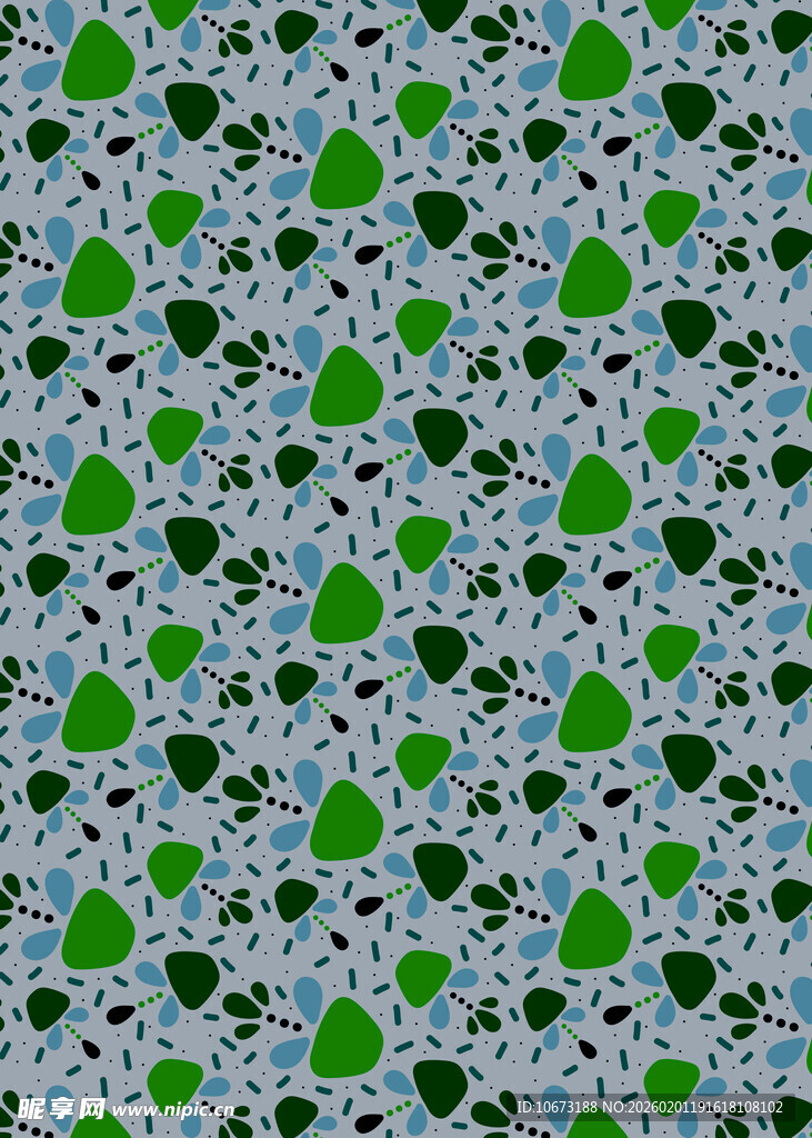 绿色水滴图案背景纹理