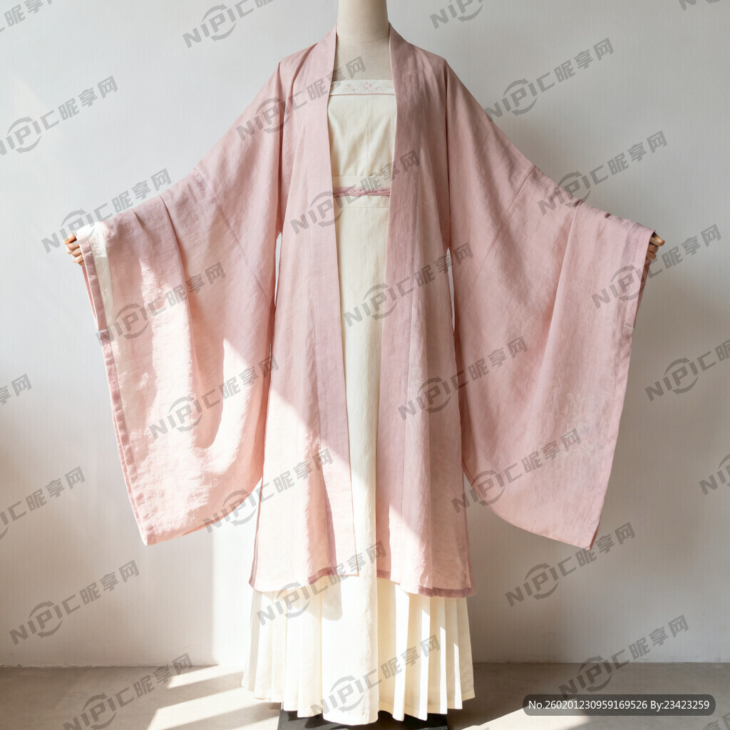 汉服服装整体全身实景图