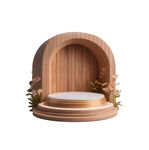 3D渲染产品展示舞台陈列场景插