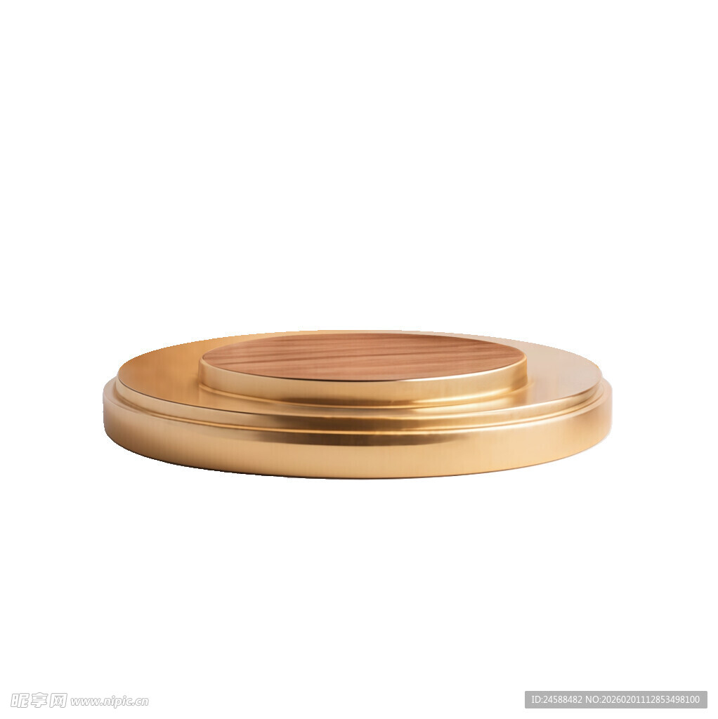 金色圆形金属物件