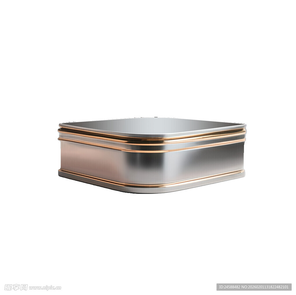 金属方形收纳盒