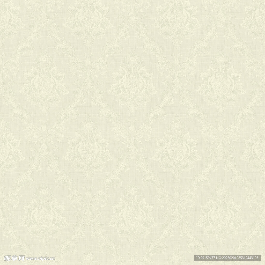 米白色简约花纹背景图
