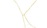 简约金色项链