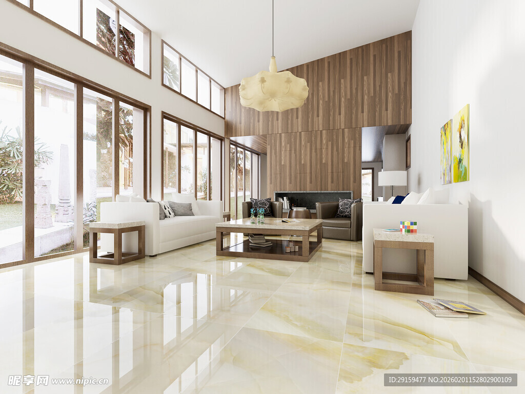 现代简约风格客厅空间