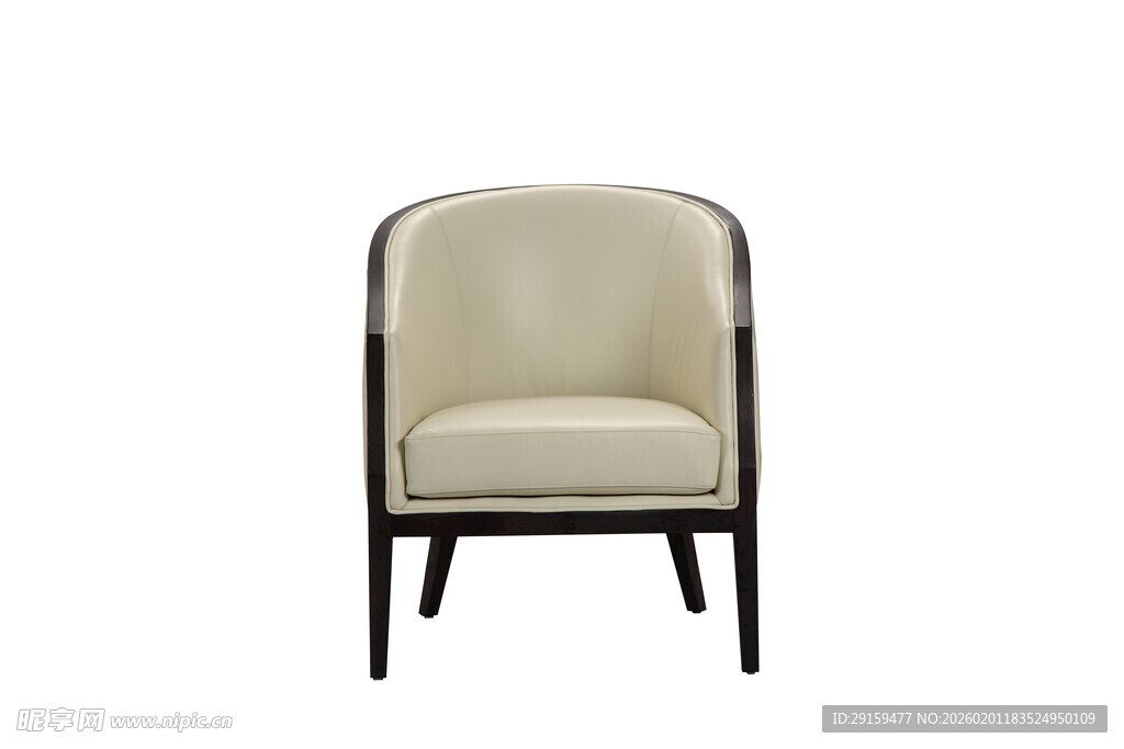 简约现代风格单人休闲椅