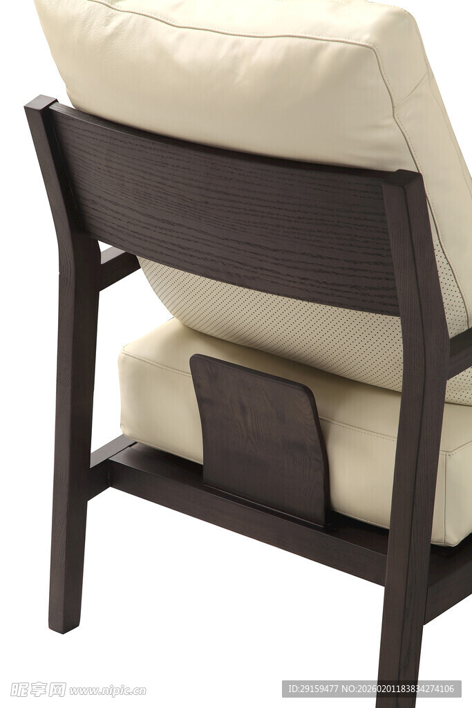 现代简约木质休闲沙发椅