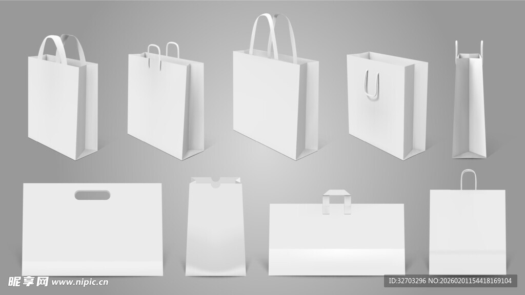 白色手提袋