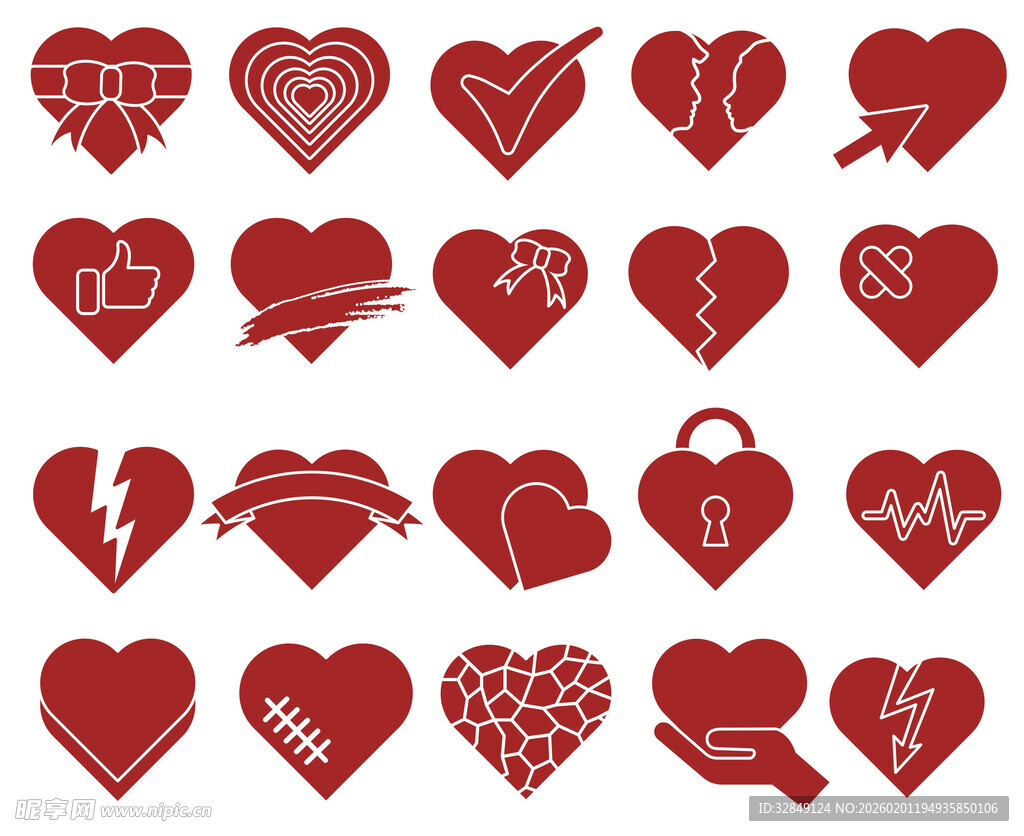 爱心图案