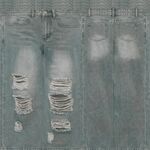 破洞牛仔裤展示