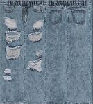 破洞牛仔布料纹理特写