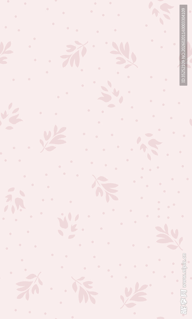 粉色花卉图案背景纹理