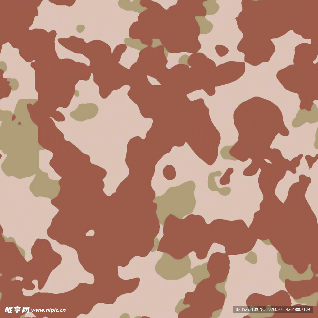 棕色系迷彩图案纹理