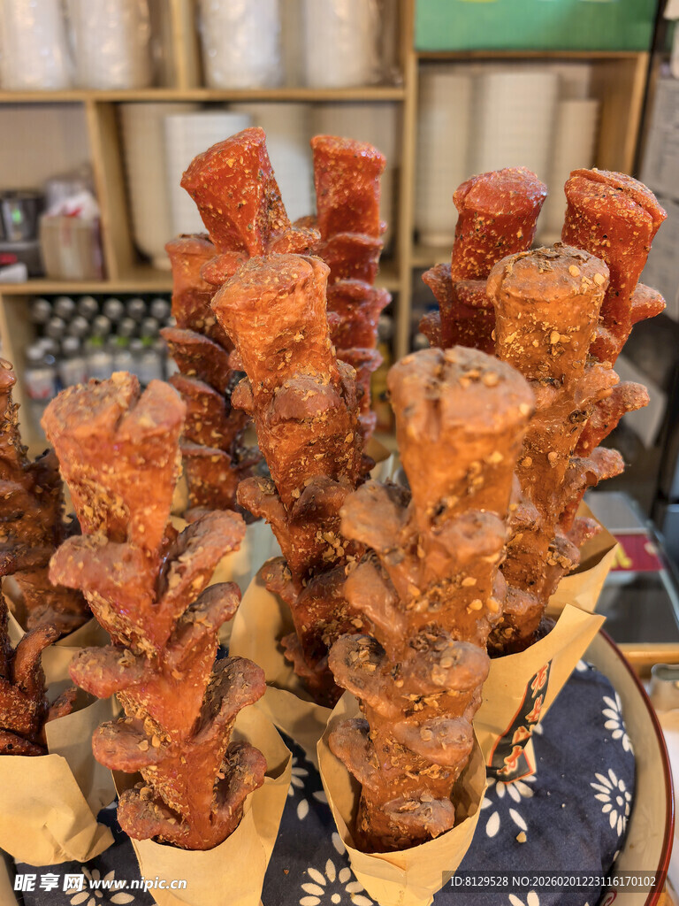 美味烤肉串诱人食欲