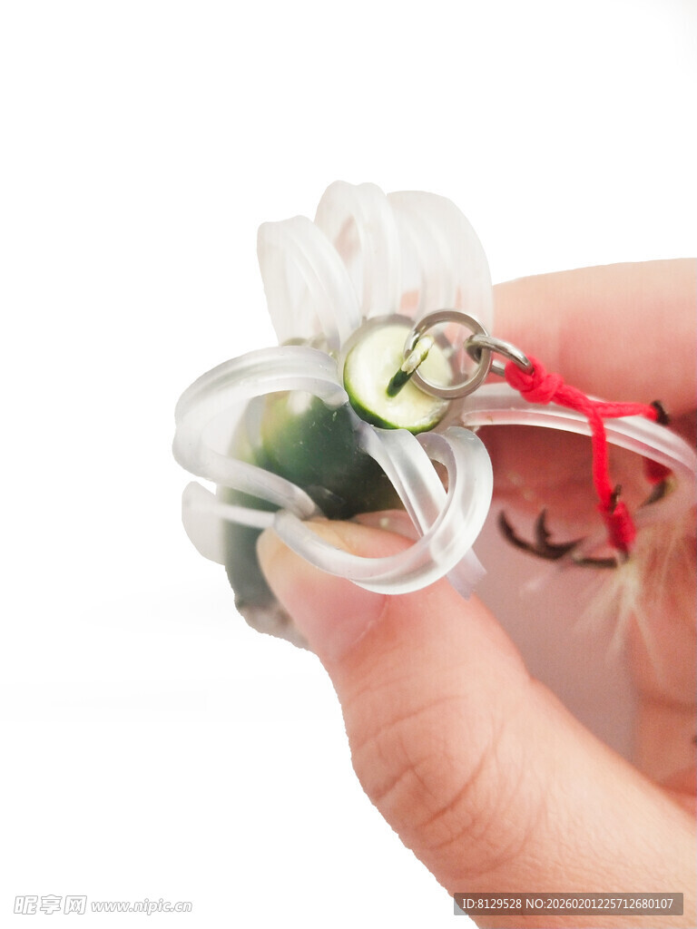 手工编织花朵钥匙扣