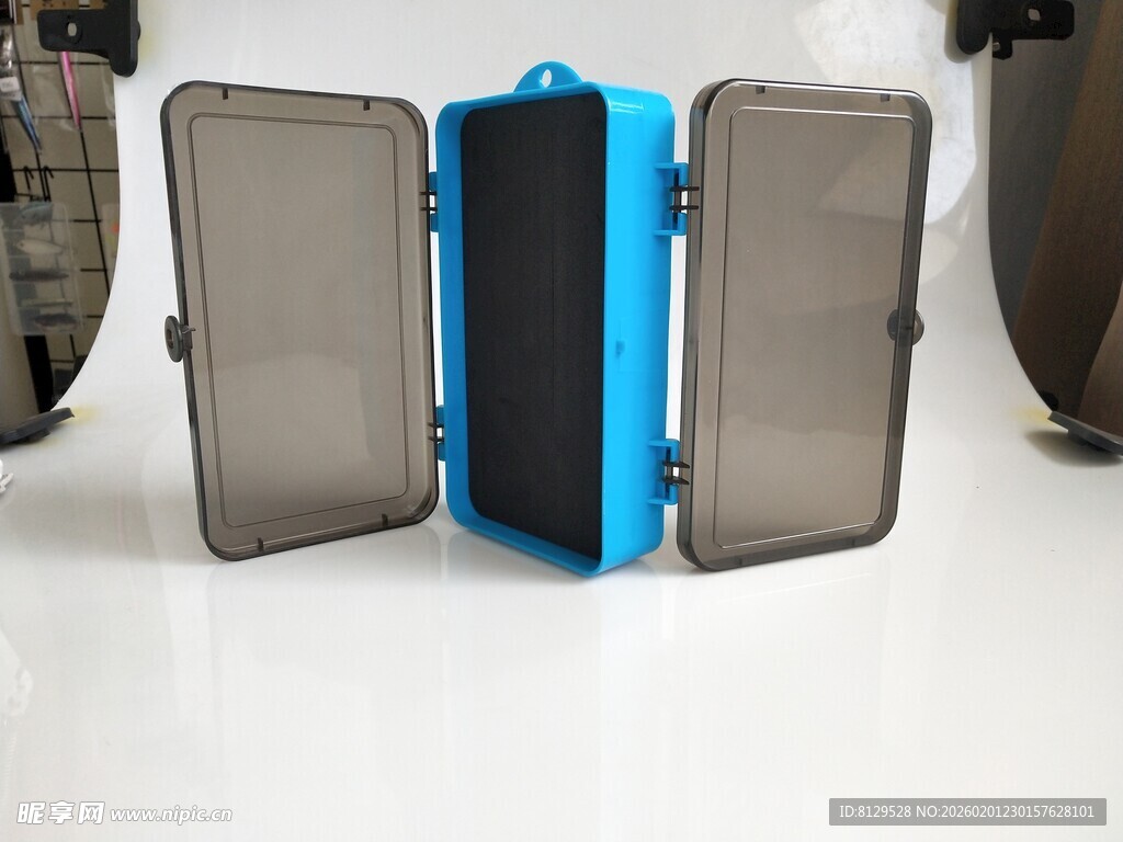 蓝色多功能折叠收纳盒