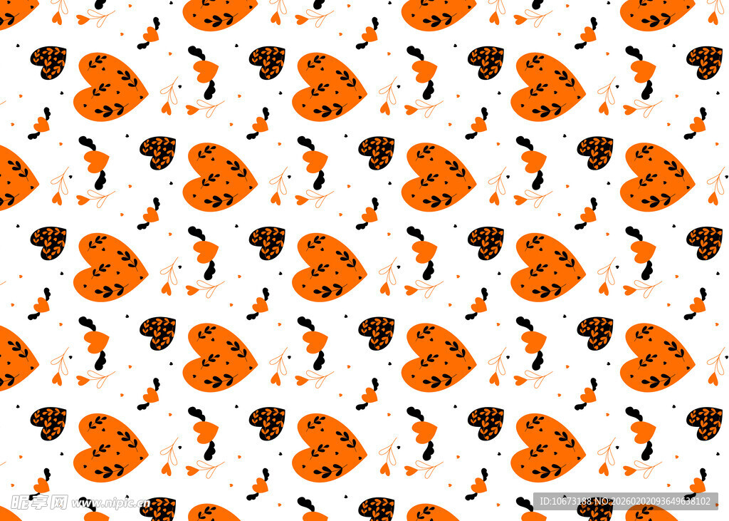 秋季南瓜枫叶图案背景