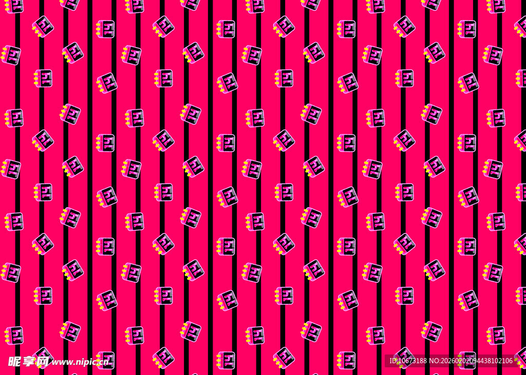 玫红色箭头图案纹理背景