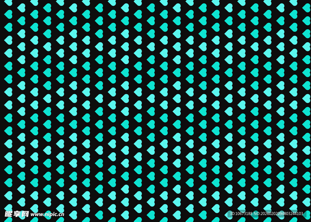 深绿背景白色点状图案