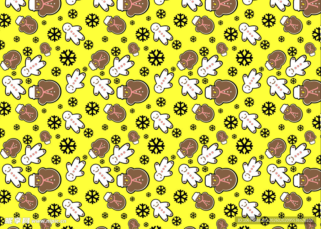 黄色蜜蜂图案背景纹理