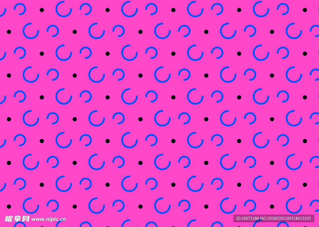 粉色底蓝紫图案重复纹理