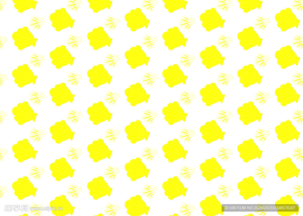 黄色方块图案背景