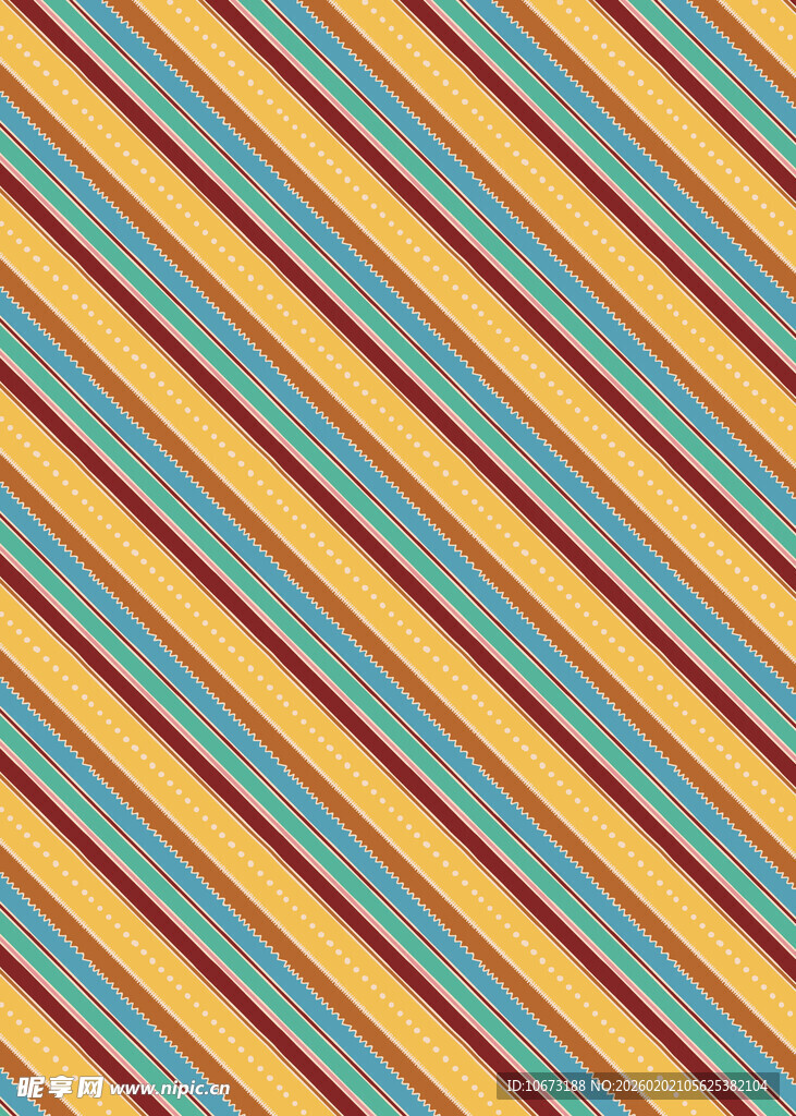 斜条纹多彩几何图案背景