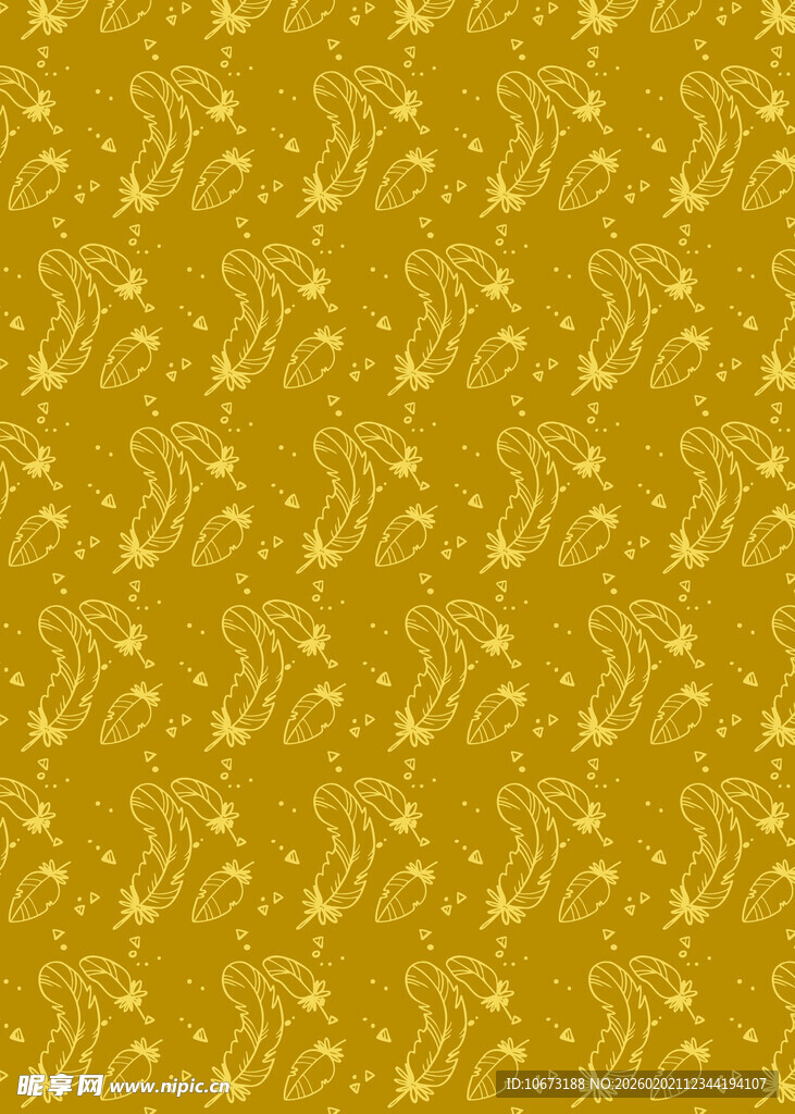 金色花纹背景图
