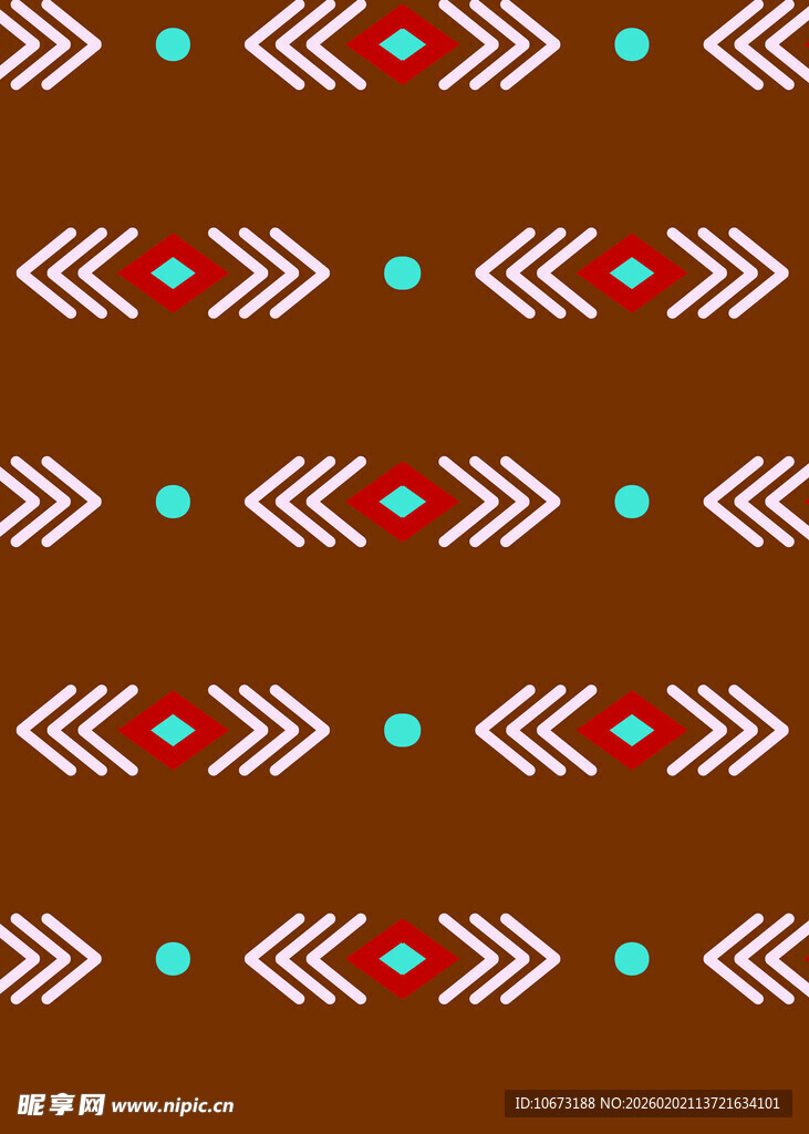 民族风几何图案纹理背景