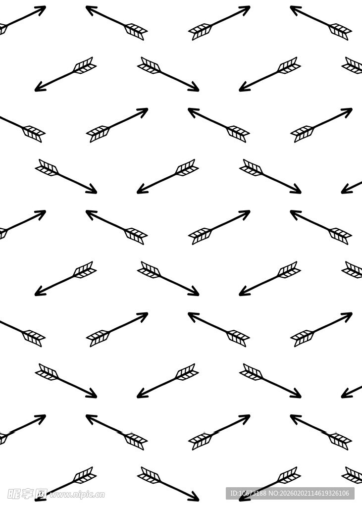 简约箭头图案背景设计