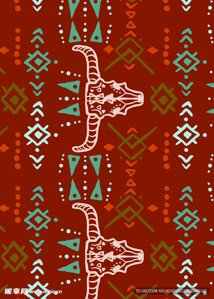 民族风几何图案装饰纹理