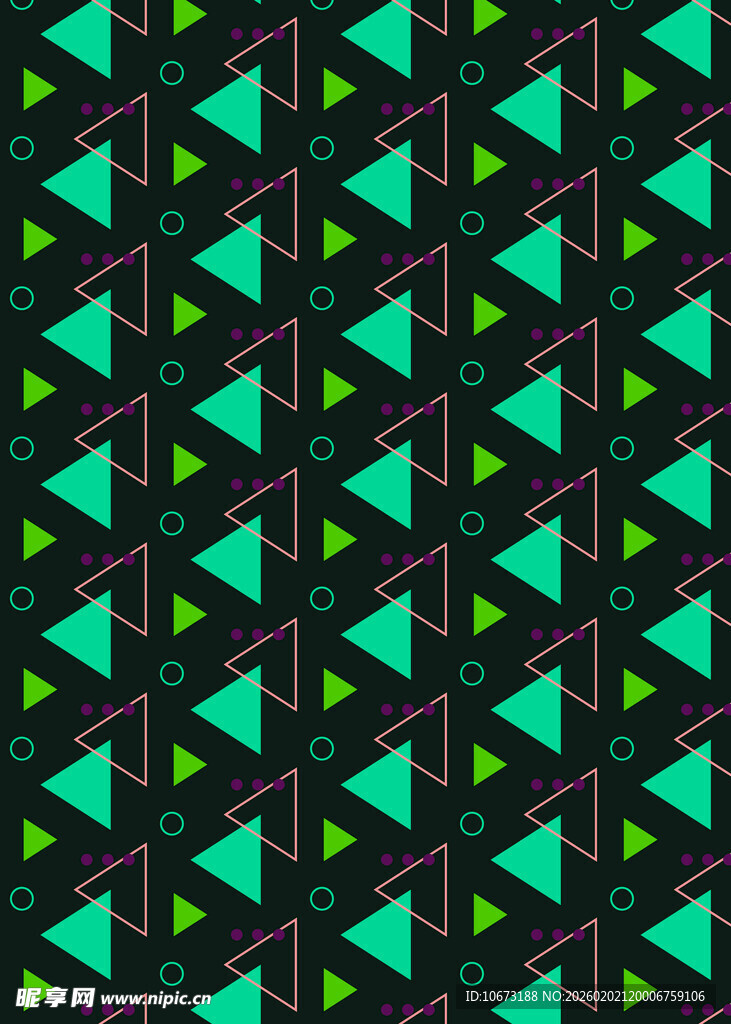 几何三角图案背景纹理