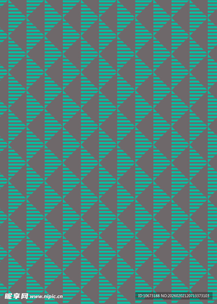 蓝绿红几何图案背景