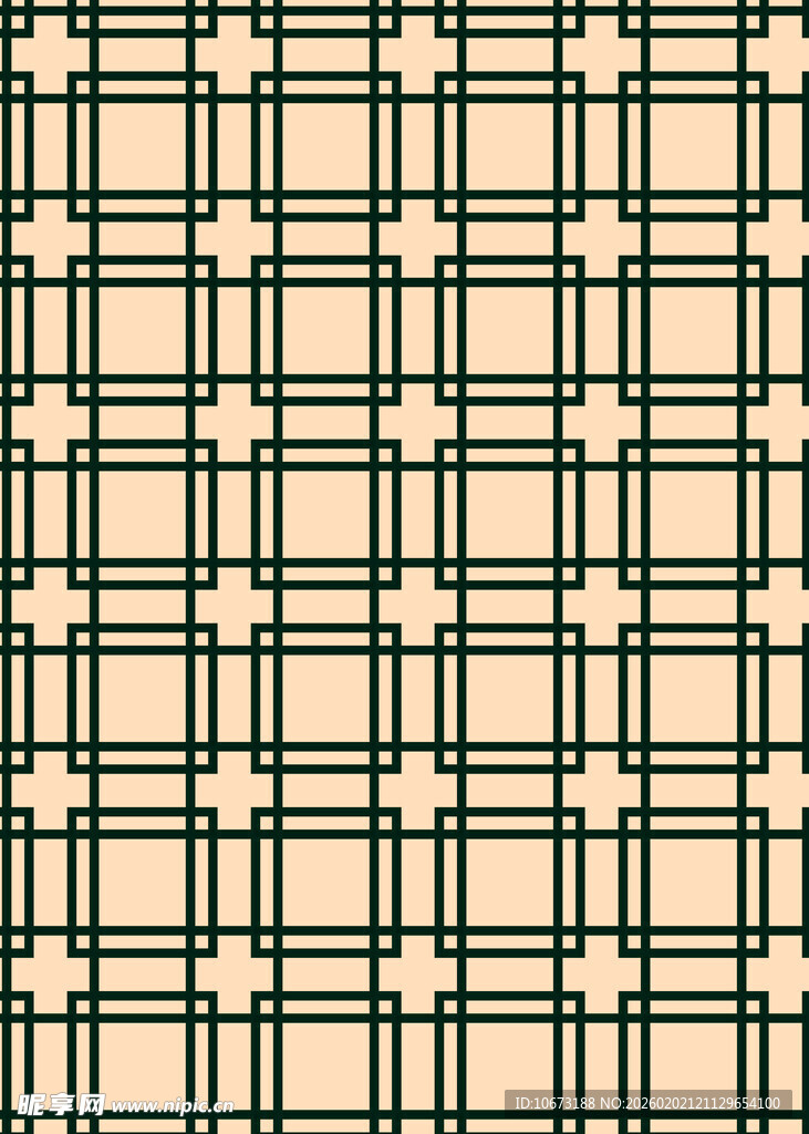 几何线条构成的简约图案